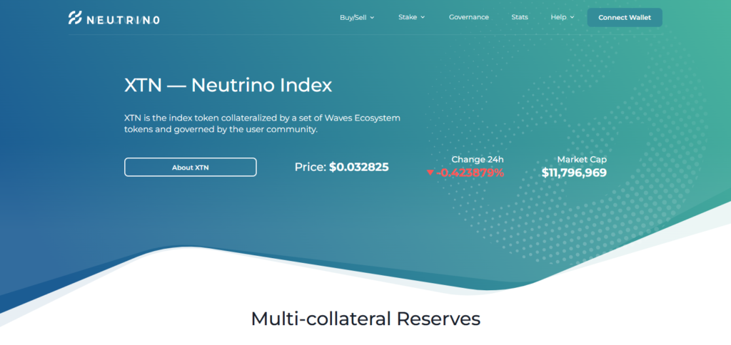 USDN (Neutrino USD) Decentralized Stablecoins
