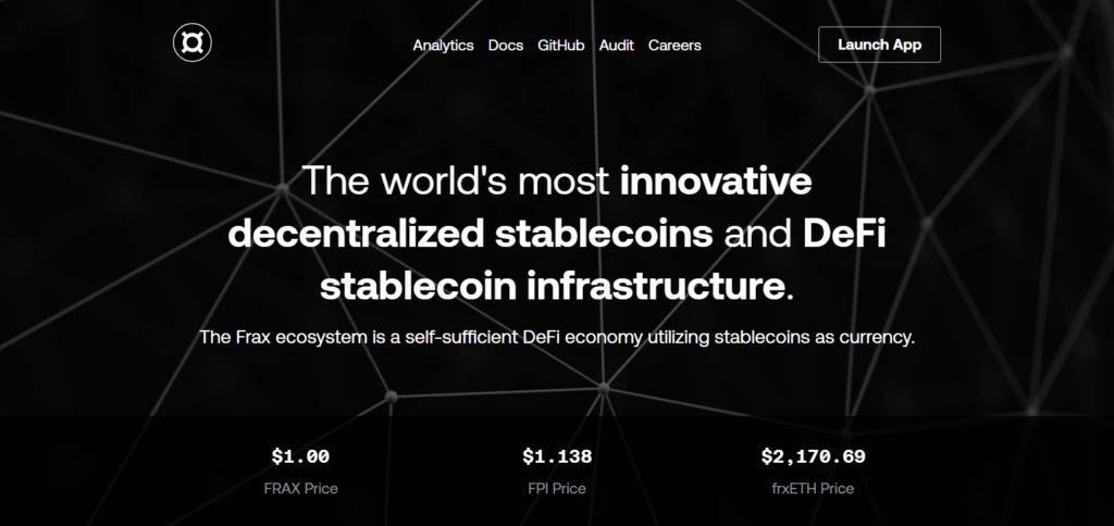 FRAX (Frax Finance) Decentralized Stablecoins
