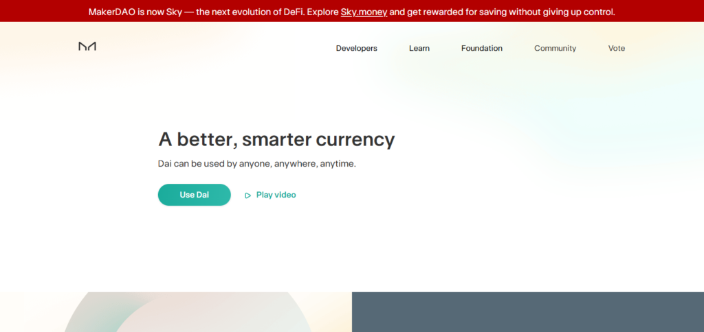 DAI (MakerDAO) Decentralized Stablecoins
