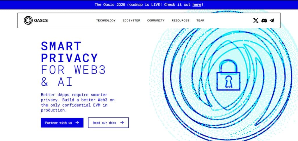 10 Top Privacy-Focused Blockchains: Enhance Your Security 5 Oasis Network (ROSE)