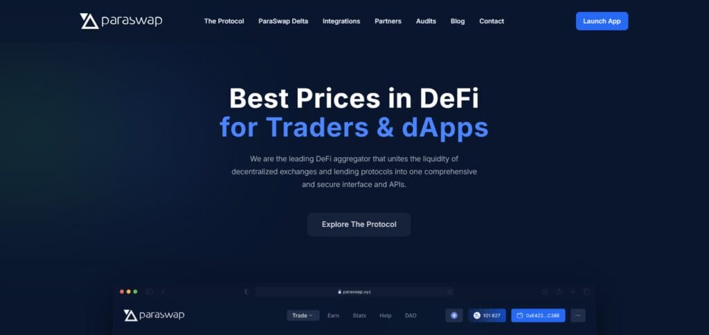 10 Defi Aggregator Tokens To Invest In 2025 3 Paraswap (PSP Token)