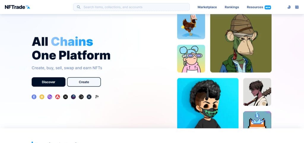 Where to Sell Cross-Chain NFTs: Best Platforms 6 NFTrade