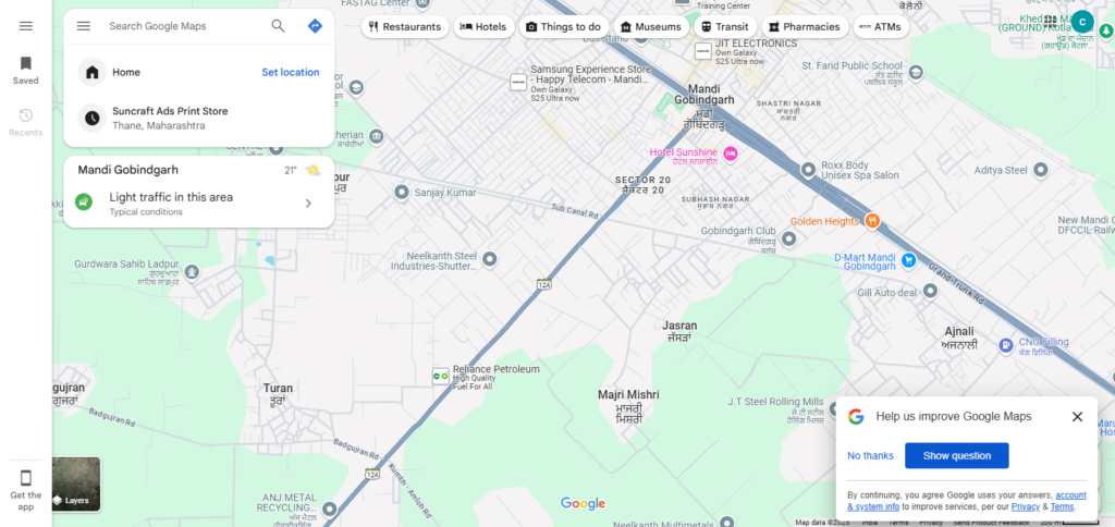 Google Maps  Alternative of Google Earth
