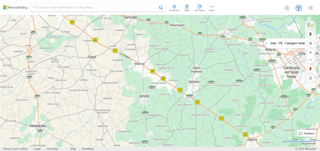 Bing Maps Alternative of Google Earth
