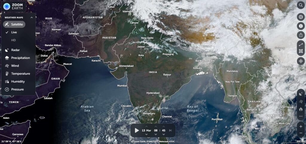9 Best Google Earth Alternatives for Exploring the World 3 Zoom Earth – Google Earth Alternative