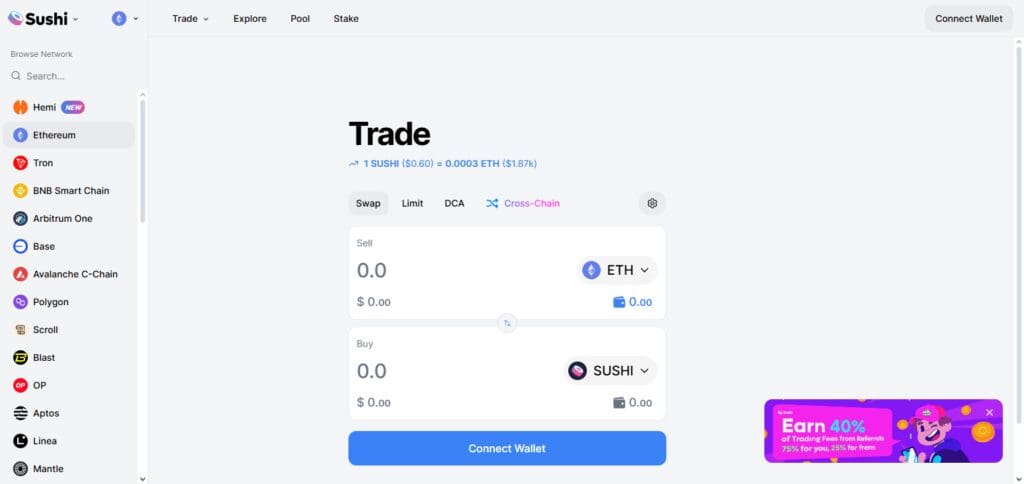 10 Top Defi Kingdoms Alternatives 10 SushiSwap