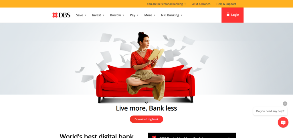 DBS (Singapore, Asia, Global)