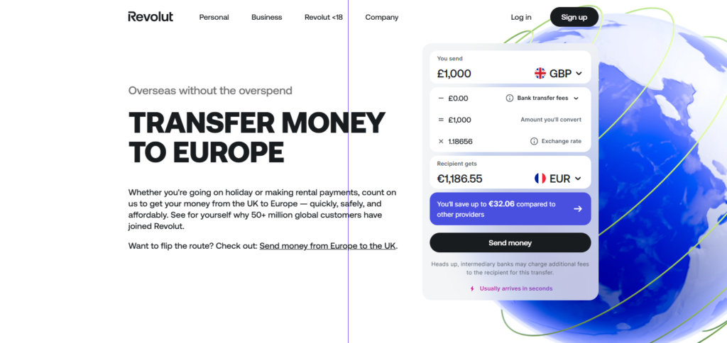 Revolut (UK, Europe, Global)