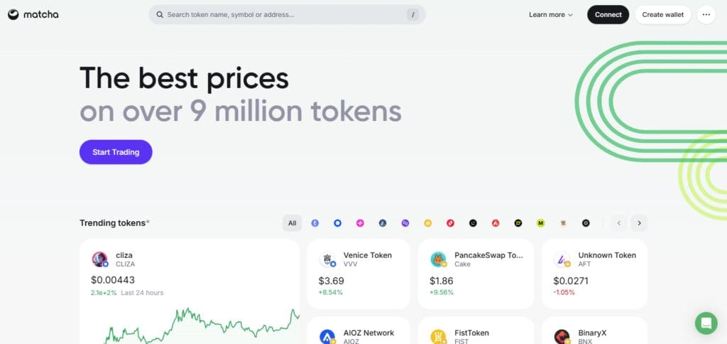 10 Best Cross-chain Aggregator Apps 7 Matcha
