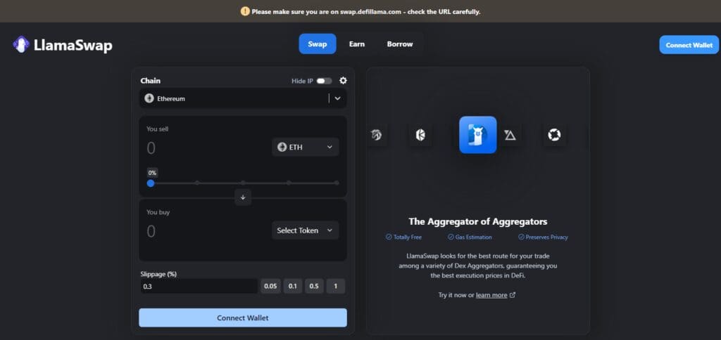 10 Best Cross-chain Aggregator Apps 3 LlamaSwap
