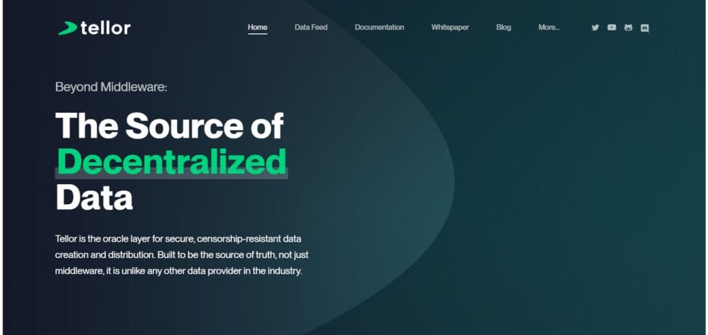 10 Best Blockchain Oracles to Watch in 2025 3 Tellor (TRB)