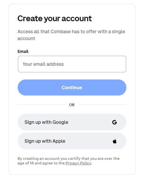 How to Convert Bitcoin to Cash Safely & Easily 4 Log in to your Coinbase Account: