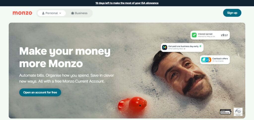 10 Best Bank for Bridging Fiat To Stablecoins 7 Monzo