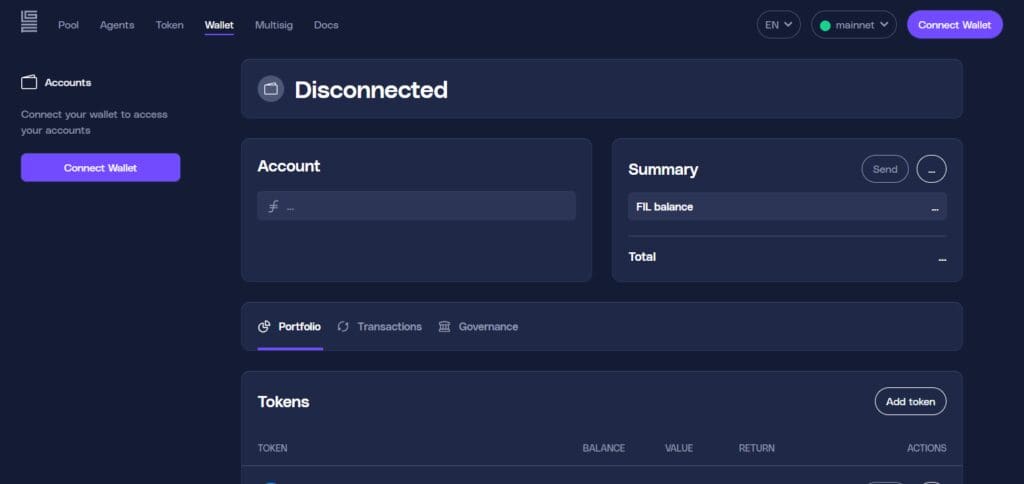How to Stake Filecoin: A Step-by-Step Guide 4 Step 5: Stake FIL Using Glif