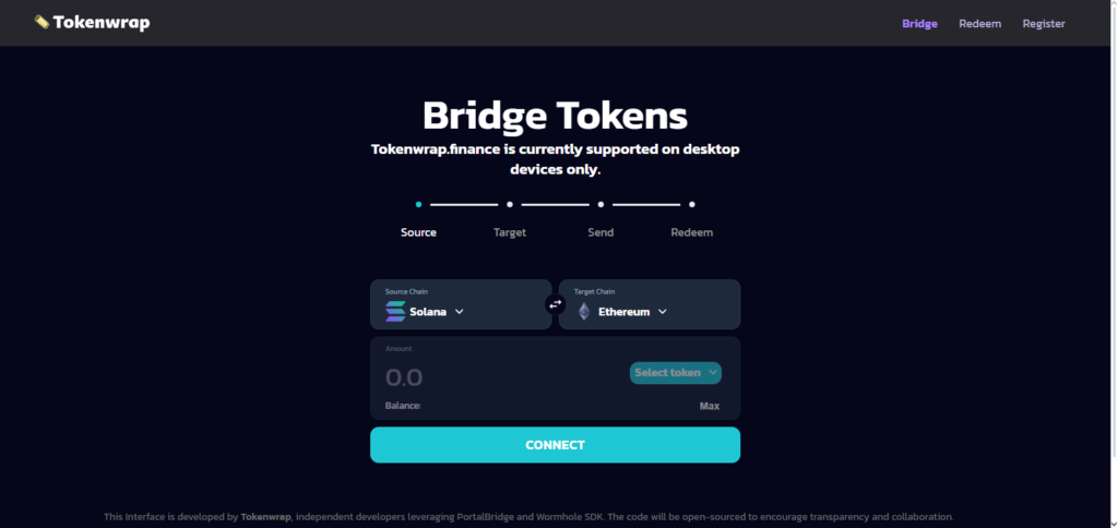 Login to the Platform