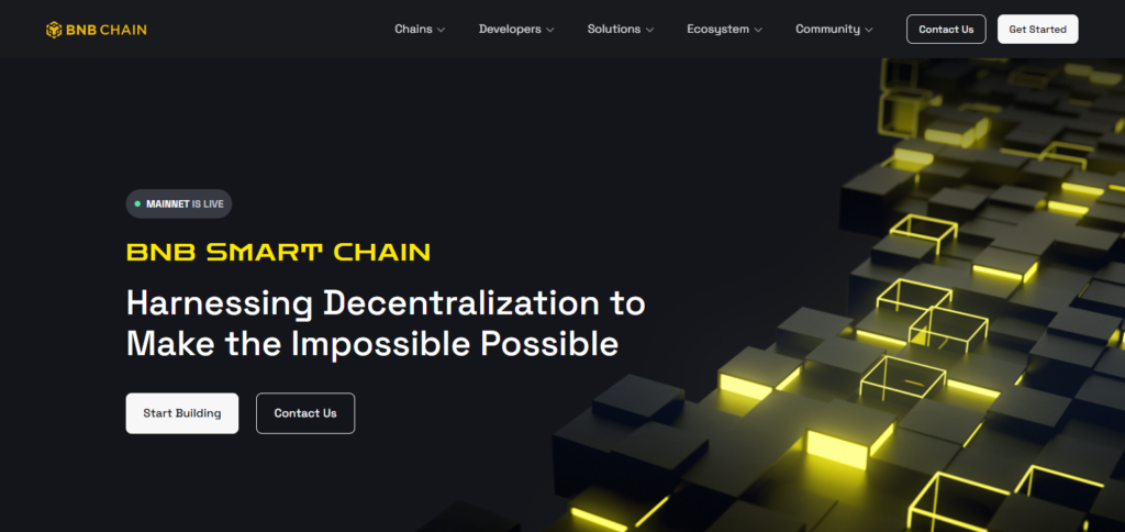 Network Name: Binance Smart Chain