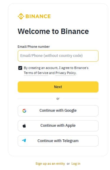 How to Buy Bitcoin with Stablecoins on Binance | Easy Guide 4 Step 1: Create An Account On Binance