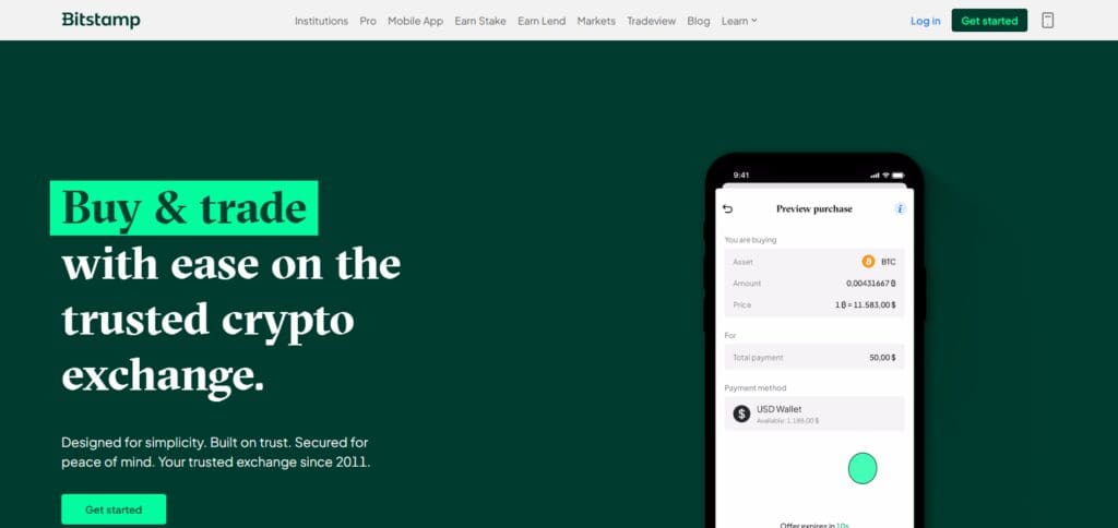 10 Best Platforms To Buy Polkadot In 2025 11 Bitstamp