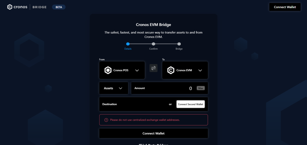 Native Cronos Bridge