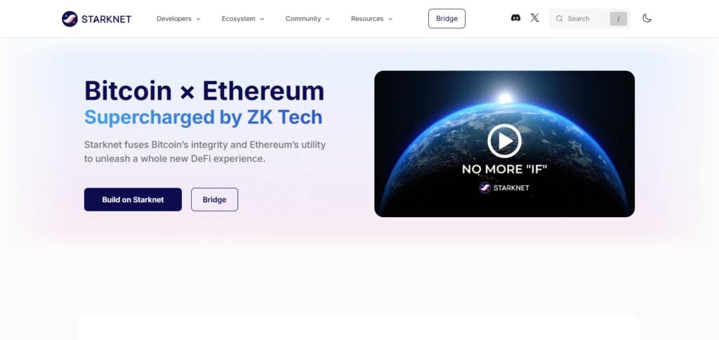 Top Ethereum Sidechains to Explore in 2025 7 StarkNet