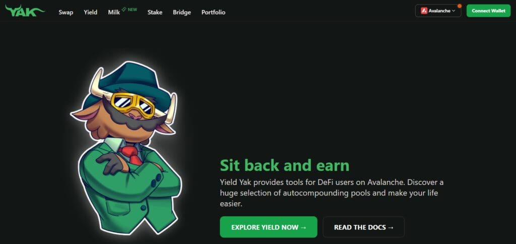 10 Yield Aggregator Platforms To Watch 11 Yield Yak (YAK)