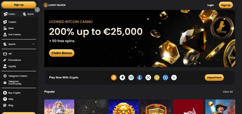 20 Best Crypto Casinos 2025 – Top Platforms for Secure & Fast Gaming 4 Lucky Block Casino