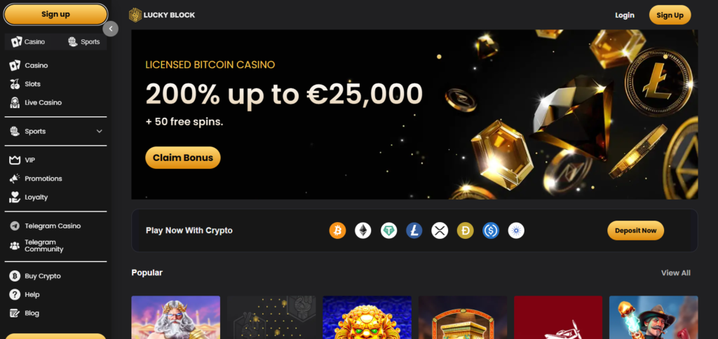 Lucky Block Casino