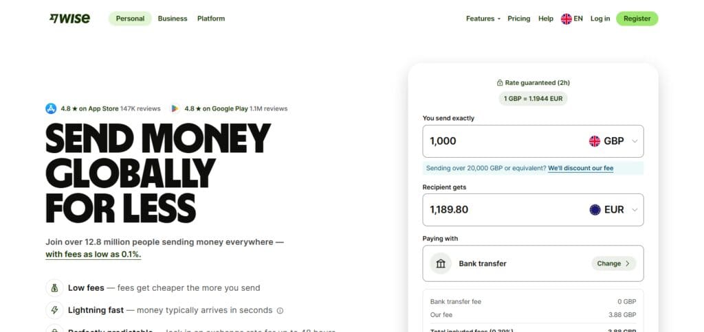 10 Best Online Banks for International Students | Top Banking Options 2 Wise