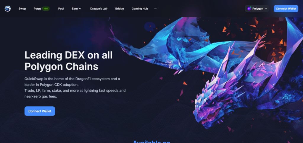 Swap Tokens on QuickSwap
