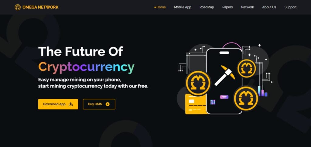 9 Best Mobile Mining Coins In 2025 8 Omega Network (OMN)