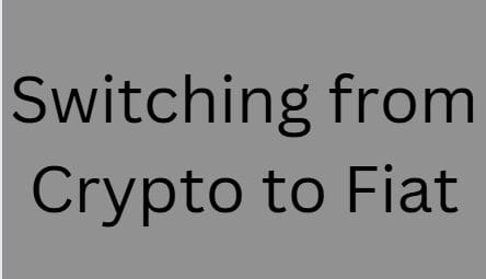 Best Ways to Integrate Crypto with Checking Accounts 5 Switching from Crypto to Fiat