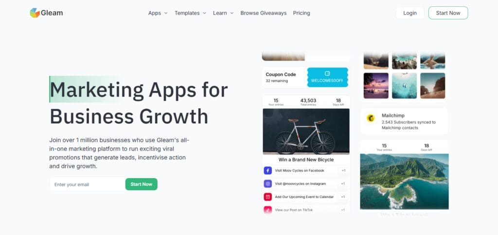 How to Run Airdrop Campaigns Effectively | Guide 4 Utilize Airdrop Management Services Gleam.io