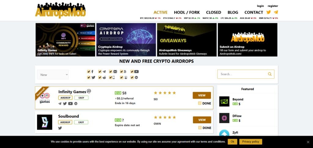 How to Find Airdrop Opportunities | Easy Tips for Free Crypto 5 AirdropsMob