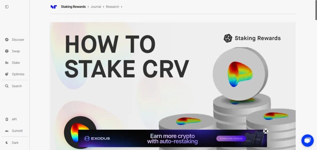 How to Stake Tokens on Curve: A Step-by-Step Guide 5 Visit Curve Finance