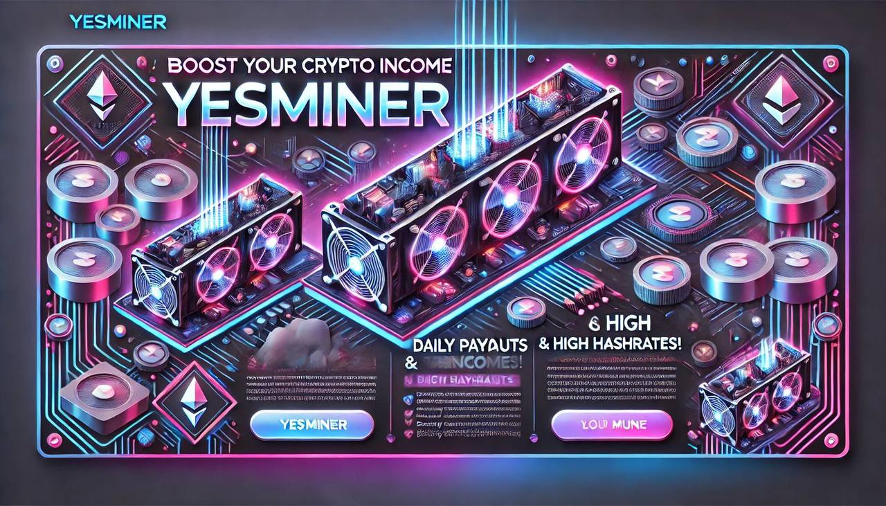 YESminer's new mining technology, daily income up to $1300