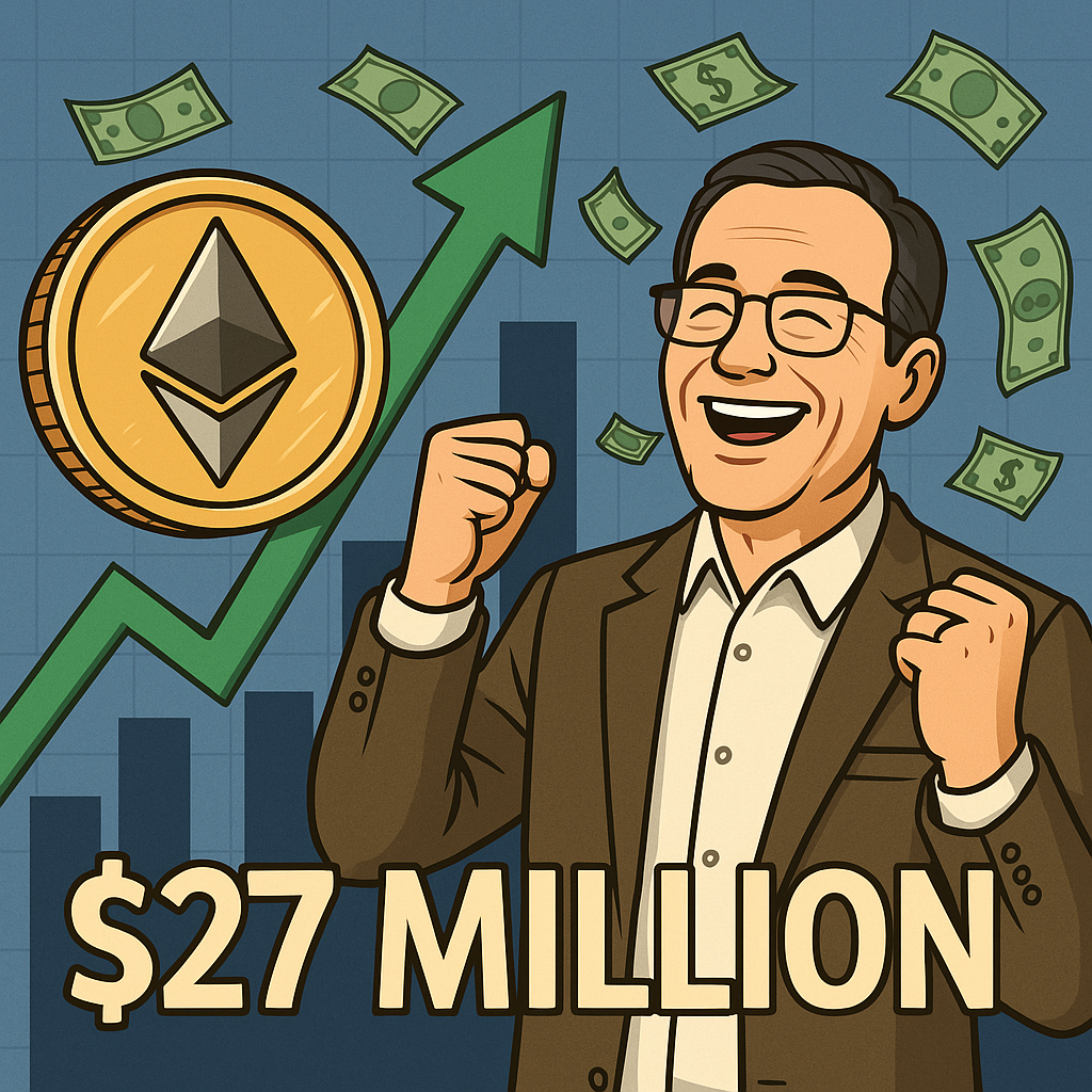 Long-Term Ethereum Holder Sees Unprecedented Gains and Sells