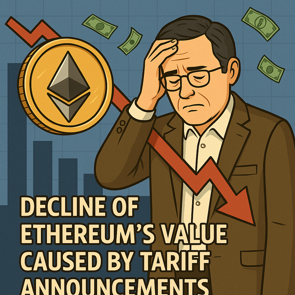Decline of Ethereum's Value Caused by Tariff Announcements