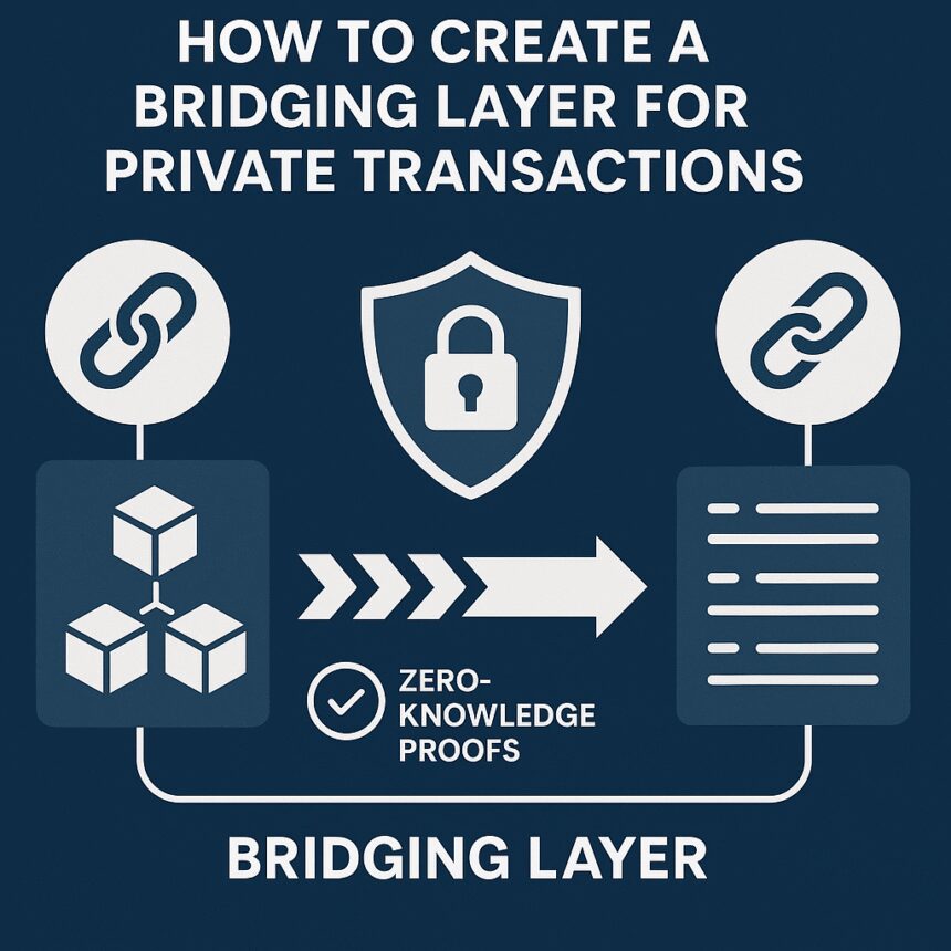 How To Create A Bridging Layer For Private Transactions