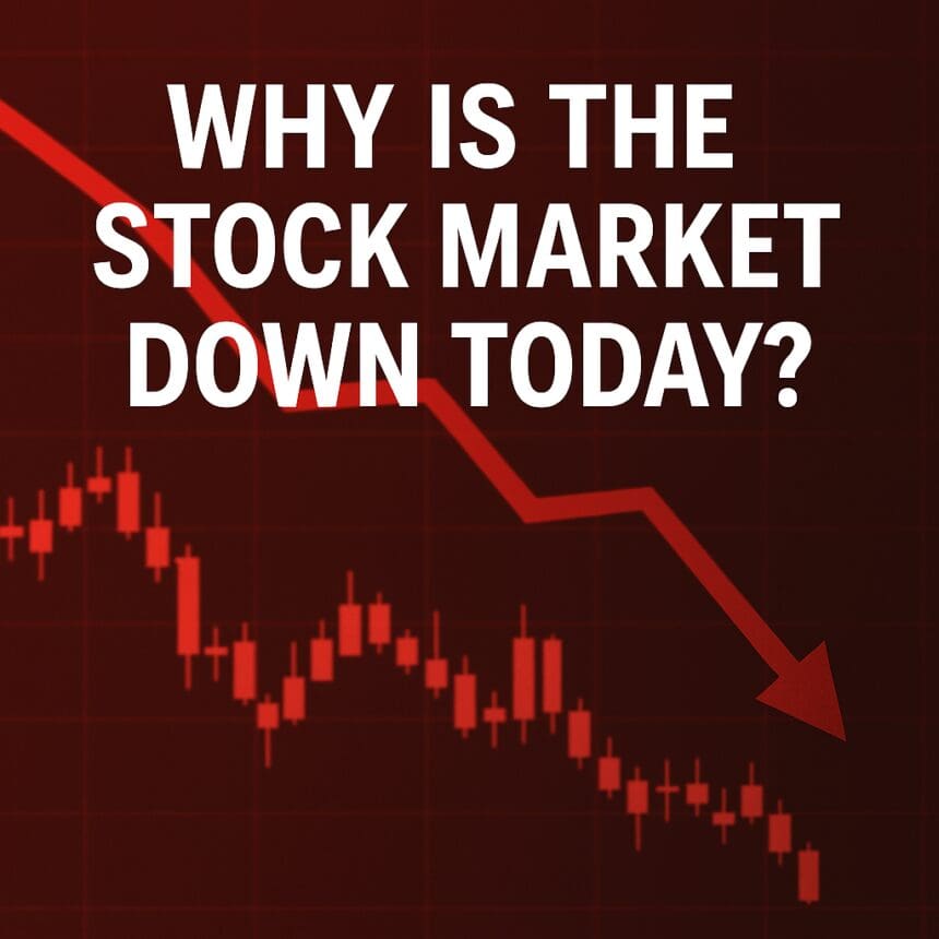 Why Is the Stock Market Down Today? Key Reasons & Analysis