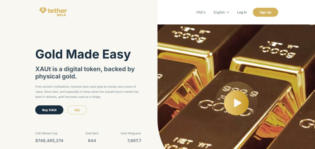 Tether Gold (XAUT)