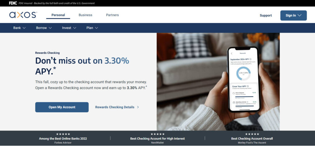 Axos Bank Rewards Checking