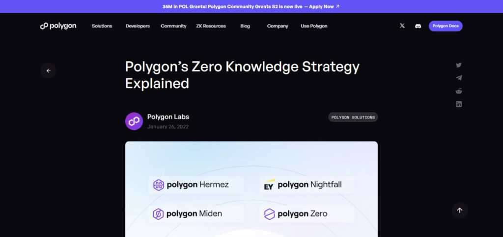 Polygon Zero