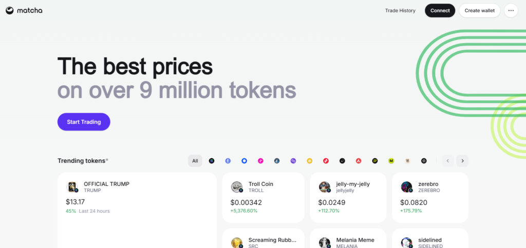 9 Best Aggregator Tools For DEX Trading 3 Matcha