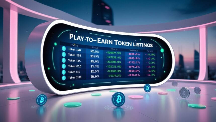 Where to Find New Play-to-Earn Token Listings