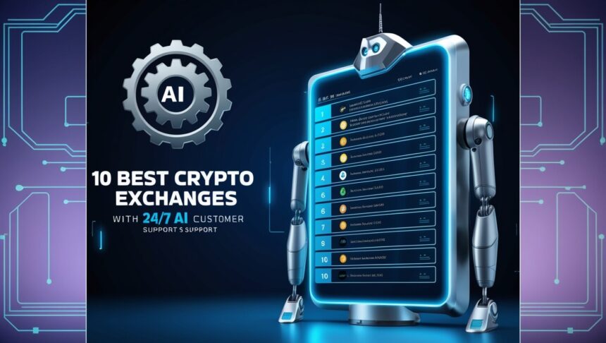 10 Best Crypto Exchange with 24/7 AI Customer Support