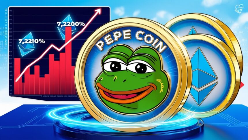 Pepe Coin Set to Soar 7,220% as Ethereum Reaches Legendary Level
