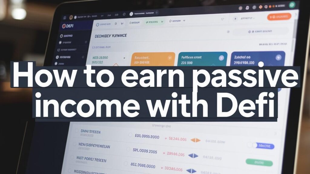 How to Earn Passive Income with DeFi
