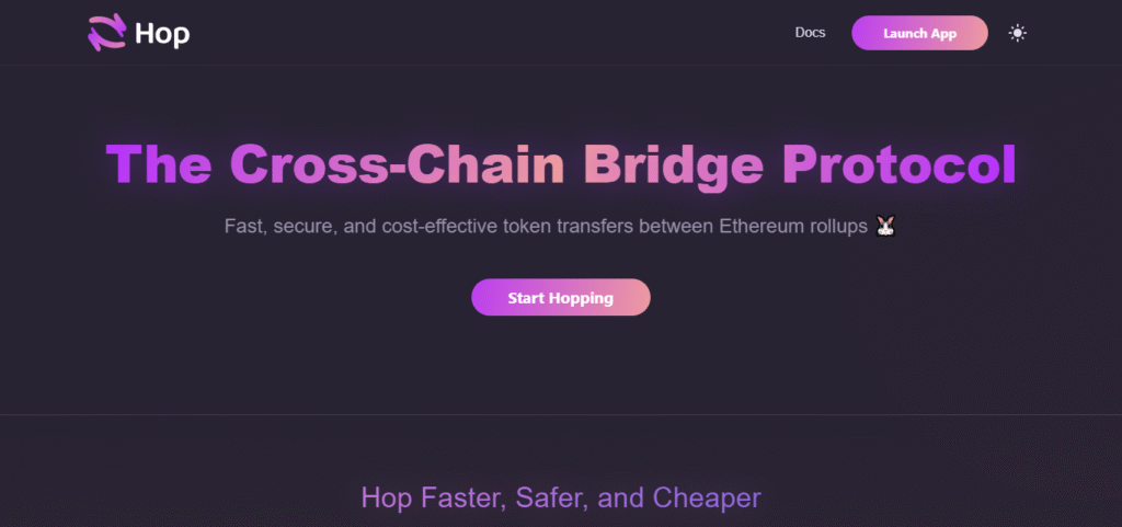 10 Best Cross-Chain Aggregator For Enterprises | Streamline Blockchain Interoperability 8 Hop Protocol