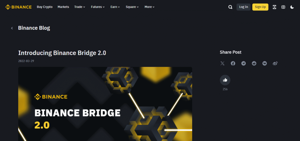 10 Best Cross-Chain Aggregator For Enterprises | Streamline Blockchain Interoperability 9 Binance Bridge