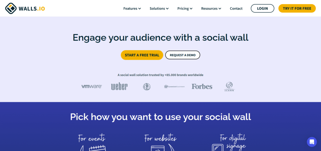 10 Best Social Media Aggregator Tools for 2025 9 Walls.io